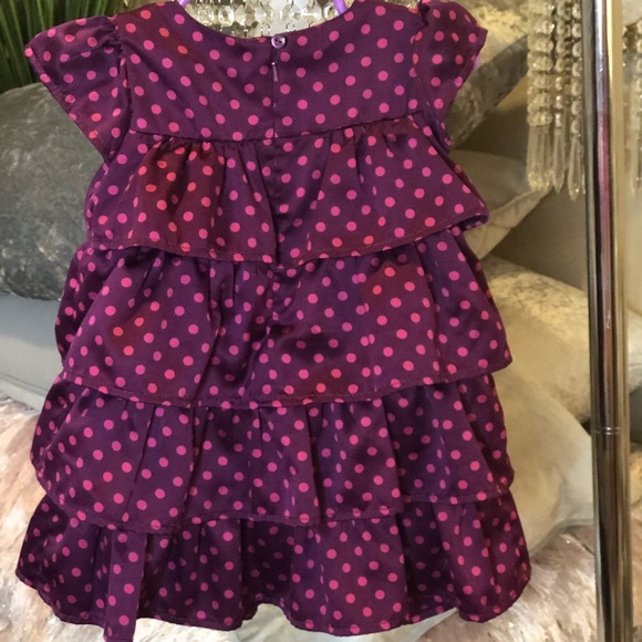 💜Purple Polka Dot Dress💜 - Picture 2 of 3